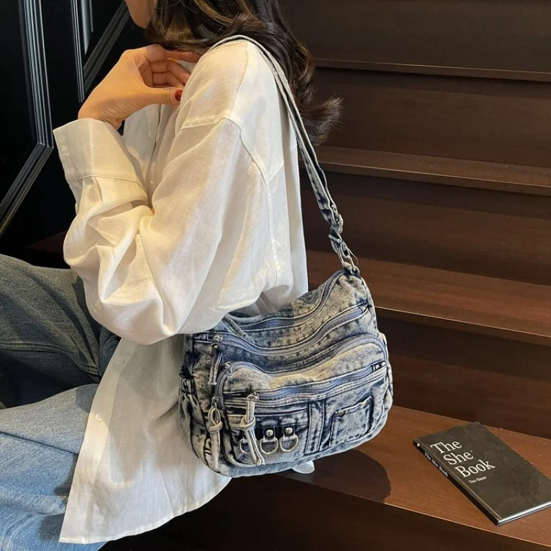 

Classic Luxury Women's Tote Bag Genuine Leather Crossbody Shoulder Handbag Elegant Ladies Designer Messenger Purse
