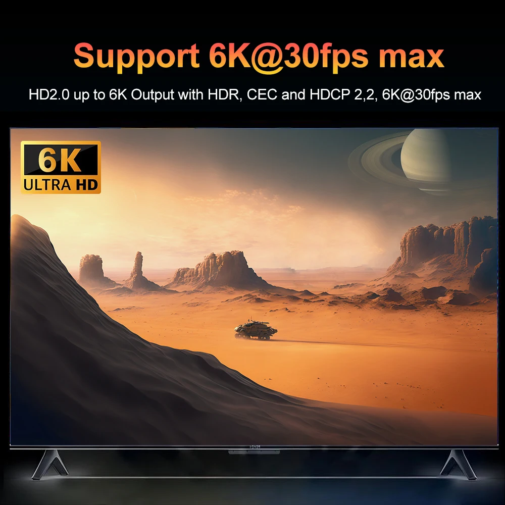 مشغل الوسائط المتدفقة Velec Android 12 Smart Stick 8K مع جهاز تحكم عن بعد صوتي يدعم Netflix YouTube Google Allwinner H616 للتلفزيون عالي الدقة