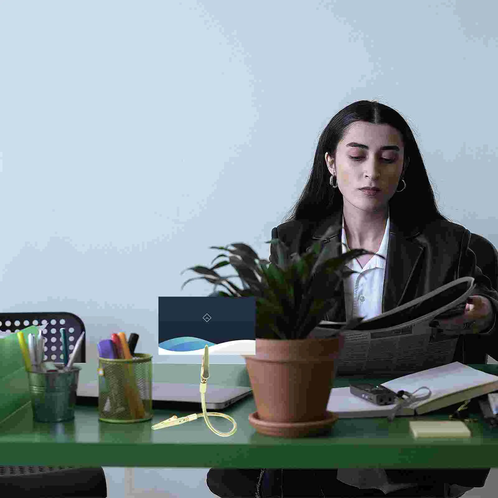 2 قطعة أصحاب الأسلاك للحبال لحام التمساح المشابك مذكرة صورة DIY مقاطع الصورة الذهبية الفردية