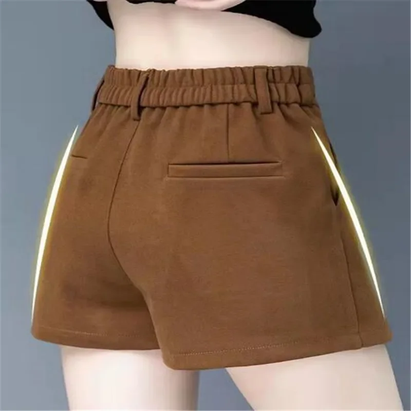 Shorts jeans monocromáticos femininos, cintura alta, streetwear chique, hip-hop e jovem, fundo vintage, sexy e vintage, estilo americano, monocromático, verão