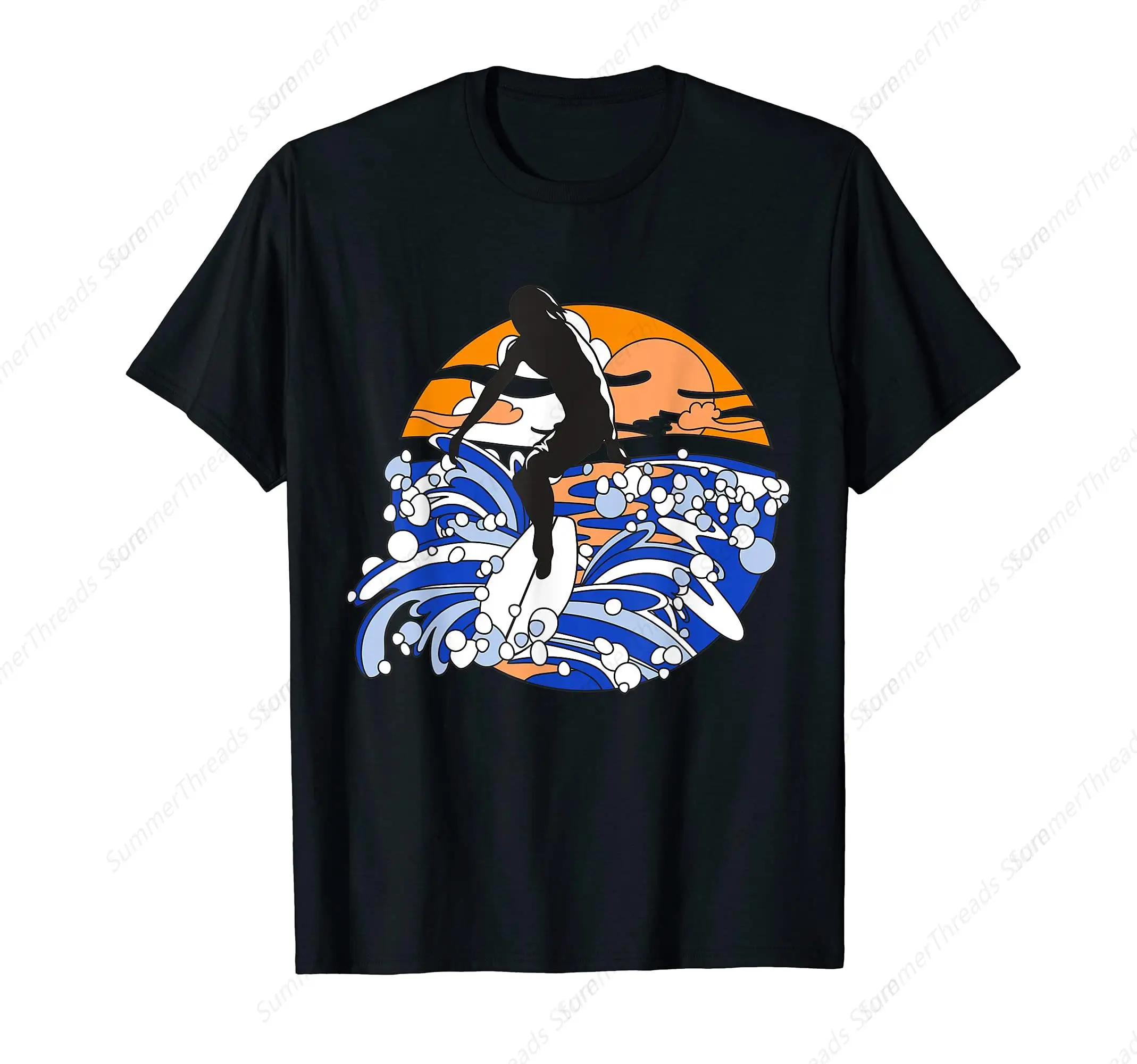 retro Surf Graphic - Vintage Retro Eighties Beach Men Women Kids T-Shirt