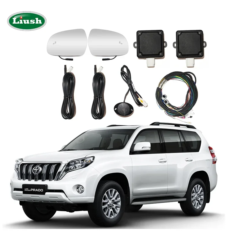 Car Lane Change Assist 77ghz Car Blind Spot Detection Monitoring System Adas For Toyota Land Cruiser Prado