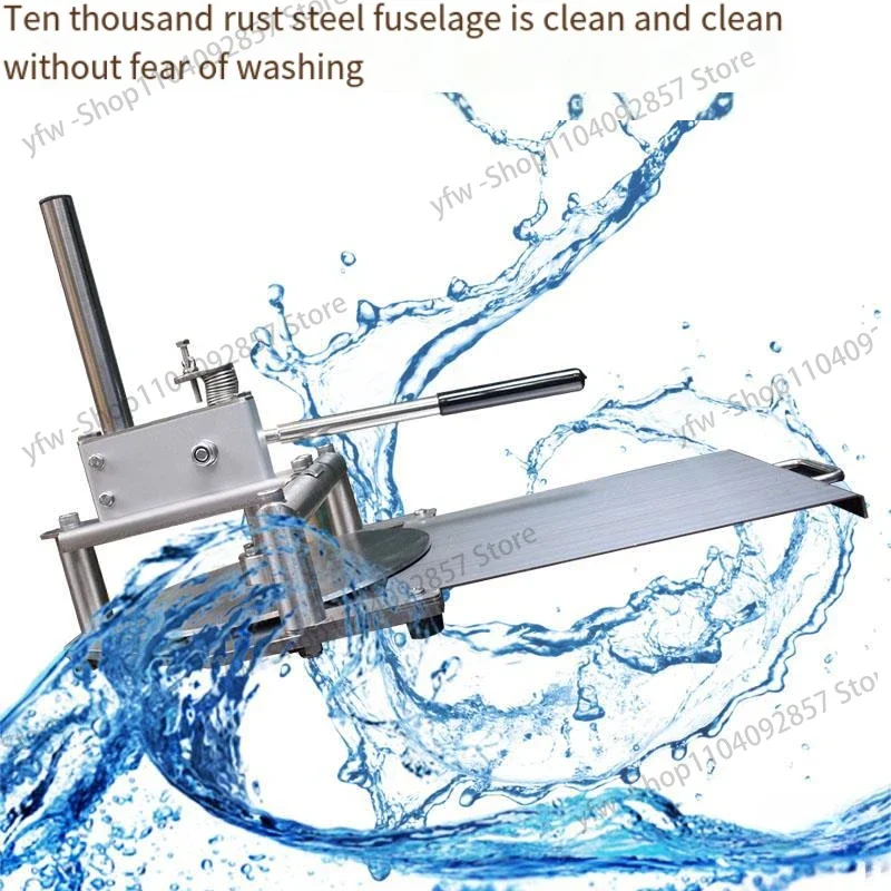 Commercial 20/25/30cm Hand Pizza Dough Press Machine Manual Dough Flattening Press Machine