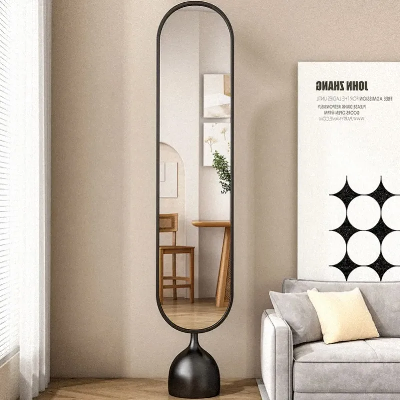 Floor Standing Mirror Decoration Aesthetic Full Body Items Modern Funky Long Mirror Makeup Luxury Espelhos Home Decorations