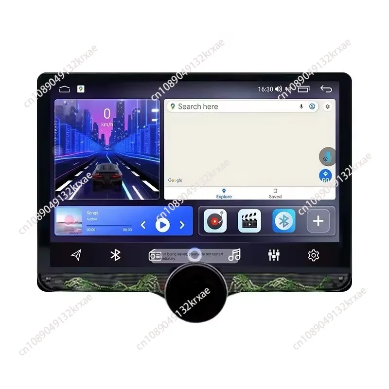 10.1 inch single knob universal car navigation GPS Android carplay navigation car all-in-one GPS