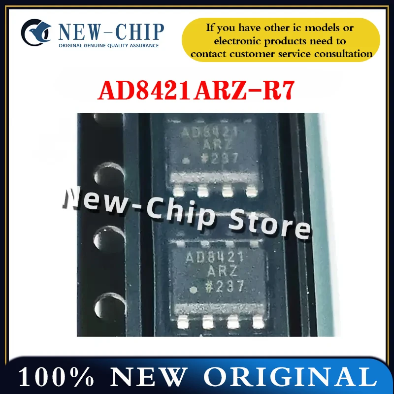 1PCS-50PCS/LOT AD8421ARZ-R7 SOP-8 AD8421새로운 원본