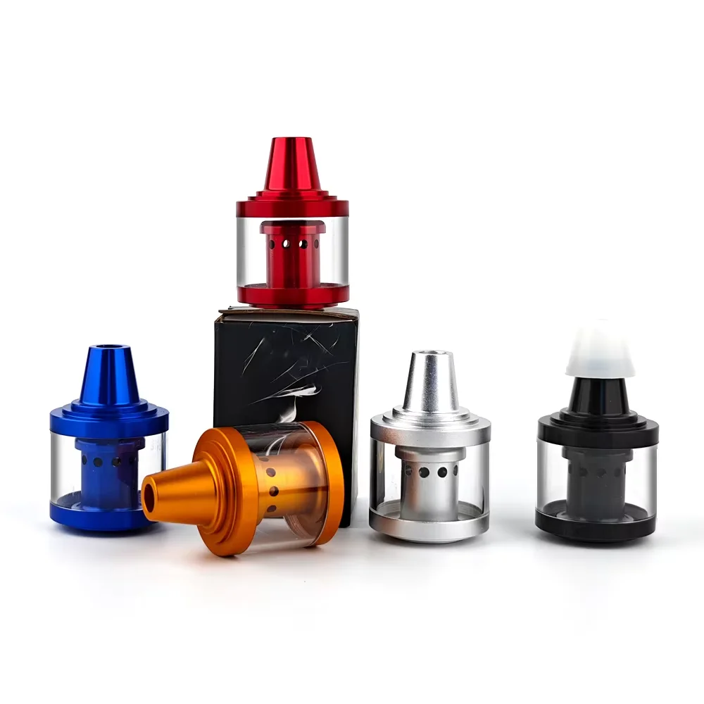 Transparent Visual Hookah Oil Catcher Large Capacity Aluminum Alloy Shisha Tobacco Syrup Collector Accessories Drop Ship - view 2