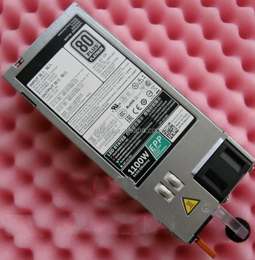 2026 0W12Y2 W12Y2 CN-0W12Y2 D1100E-S0 DPS-1100BB a 1100W Switching Power Supply for PowerEdge R630 R730 Tested Working