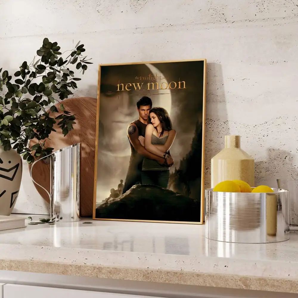 movies Twilight Poster Self-adhesive Wall Mural Art Waterproof Sticker For Bar Room Decor High Quality Print Gift view 6