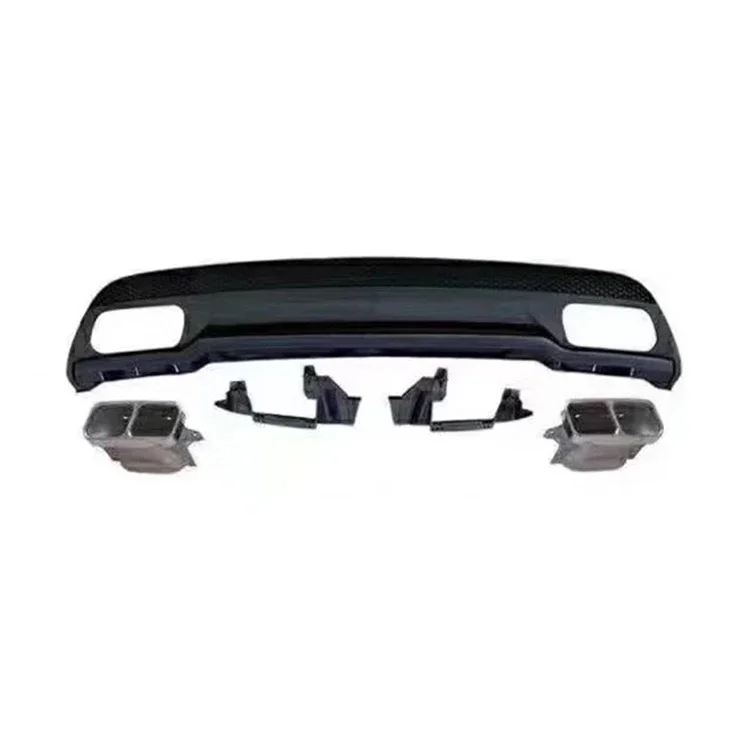 

12-15 For Mercedes A Class W176 Modified A45 AMG Rear Lip And Diffuser