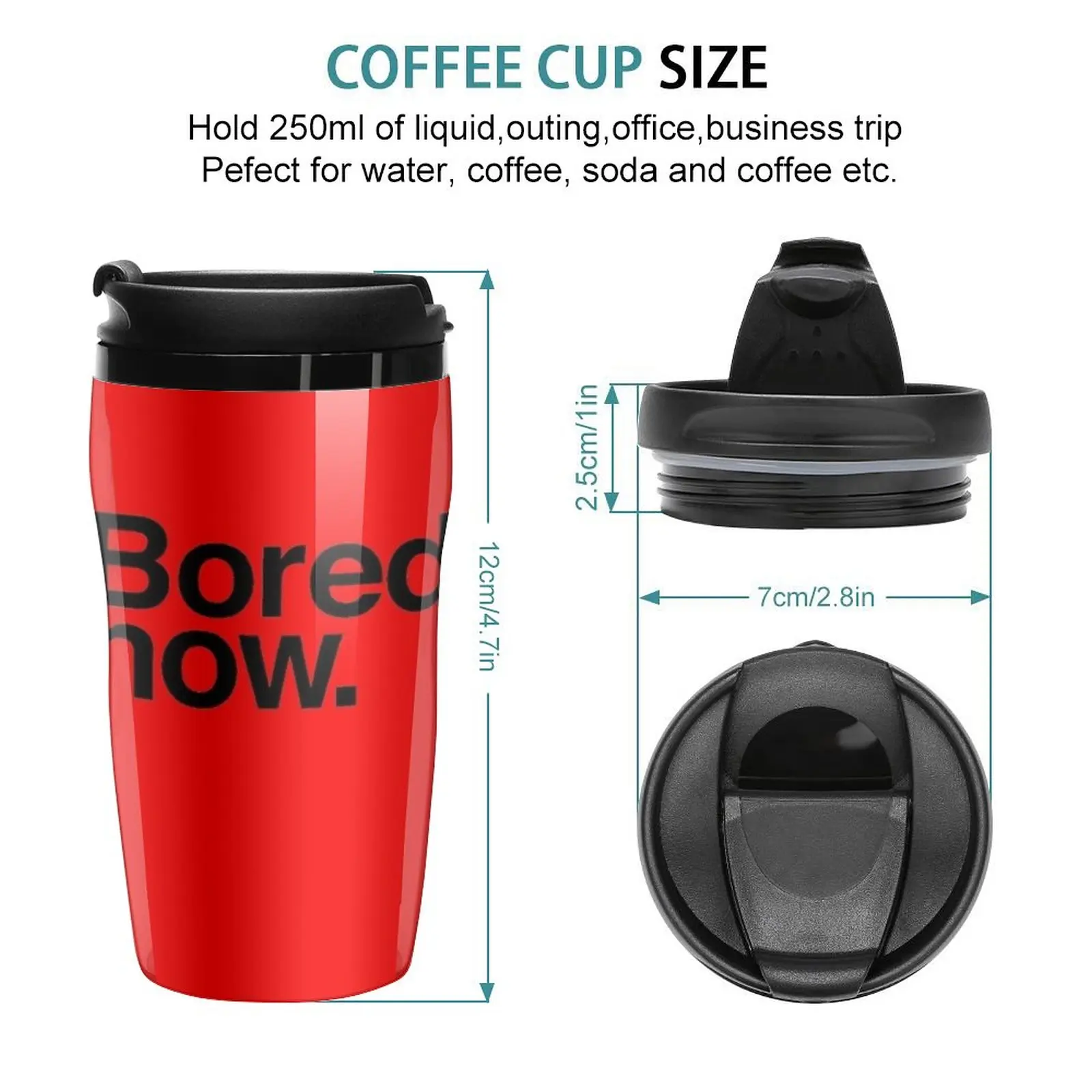 New Bored Now Travel Coffee Mug Cup Set Of Coffee Coffee And Tea Coffee Good Teaware