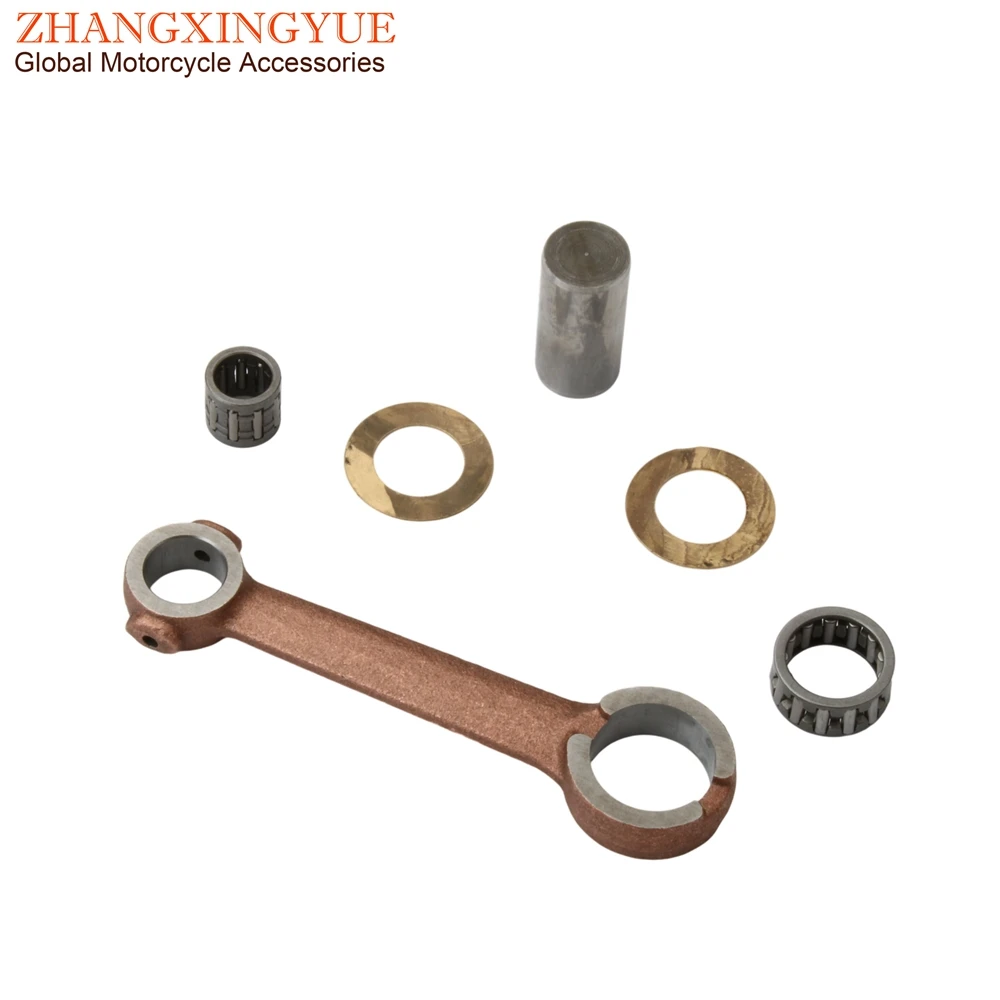 Connecting Rod Kit For Piaggio Vespa Moped Ciao Bravo Grillo Si 50cc Pin 10mm 12mm 2-Stroke Engine Parts