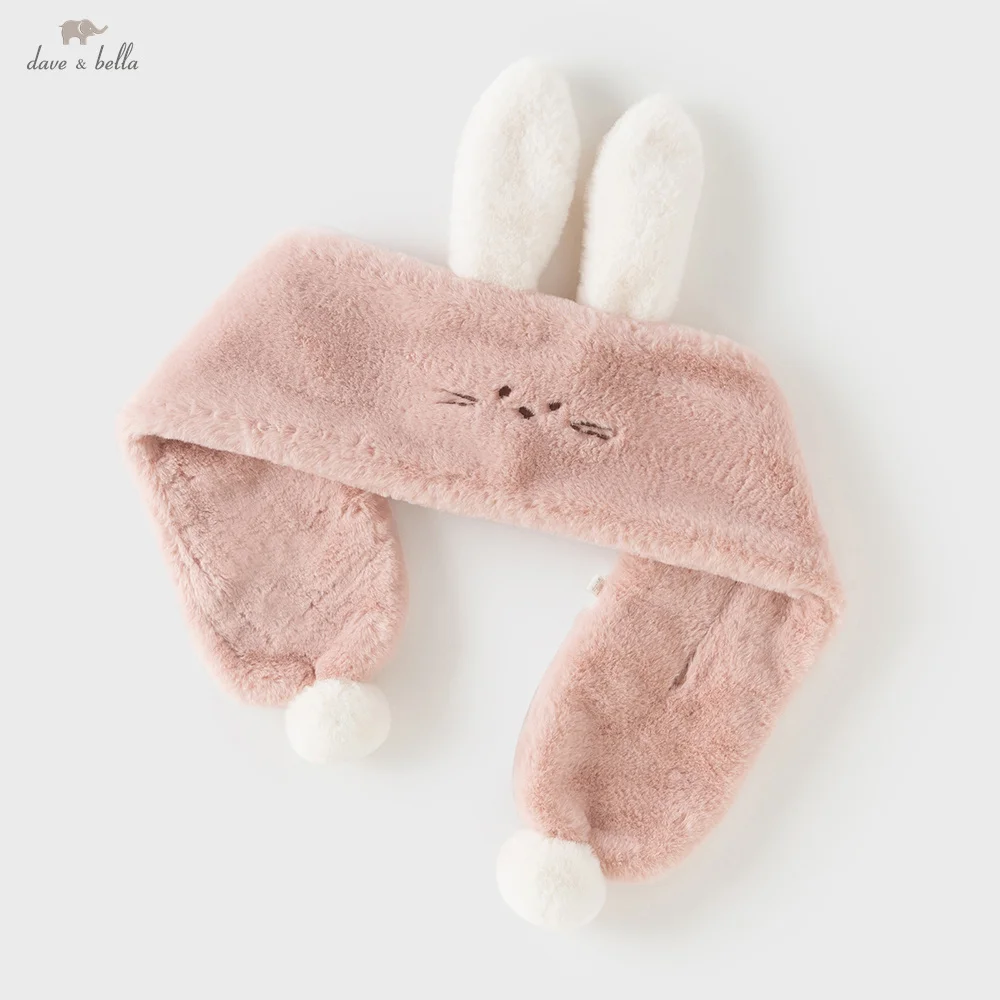 

Dave Bella Children Scarf Winter Warm Stuff Baby Soft Plush Scarves Pink Windproof Neck Cute Girls Fashion Neckerchief DB4254561