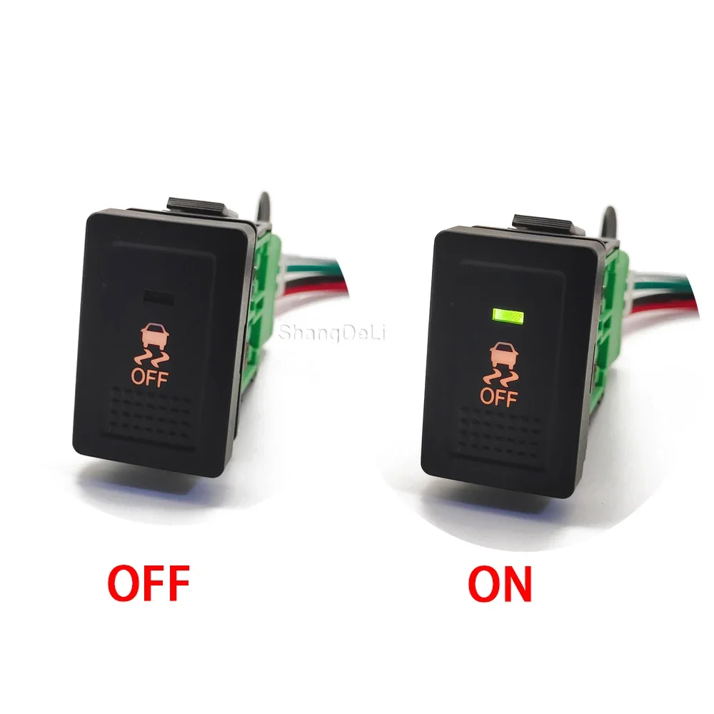 Car Led Light Traction Control Switch Push Button ESC For Suzuki SX4 Swift Grand Vitara 2006 - 2016 Accessories