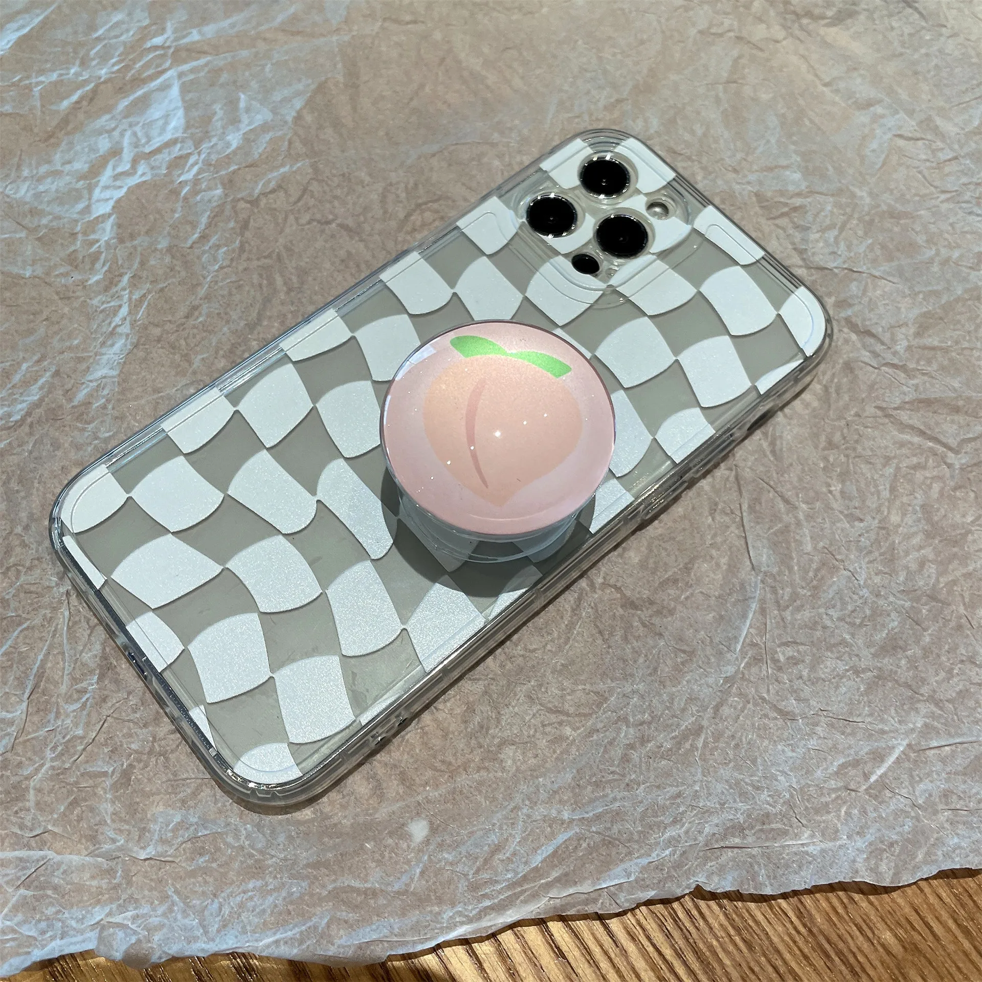2022 New Popular Ring Phone Holder Grip Socket For Cellphone Stand Finger Holders Mobile Accessories Cute Flower Fashion Luxury