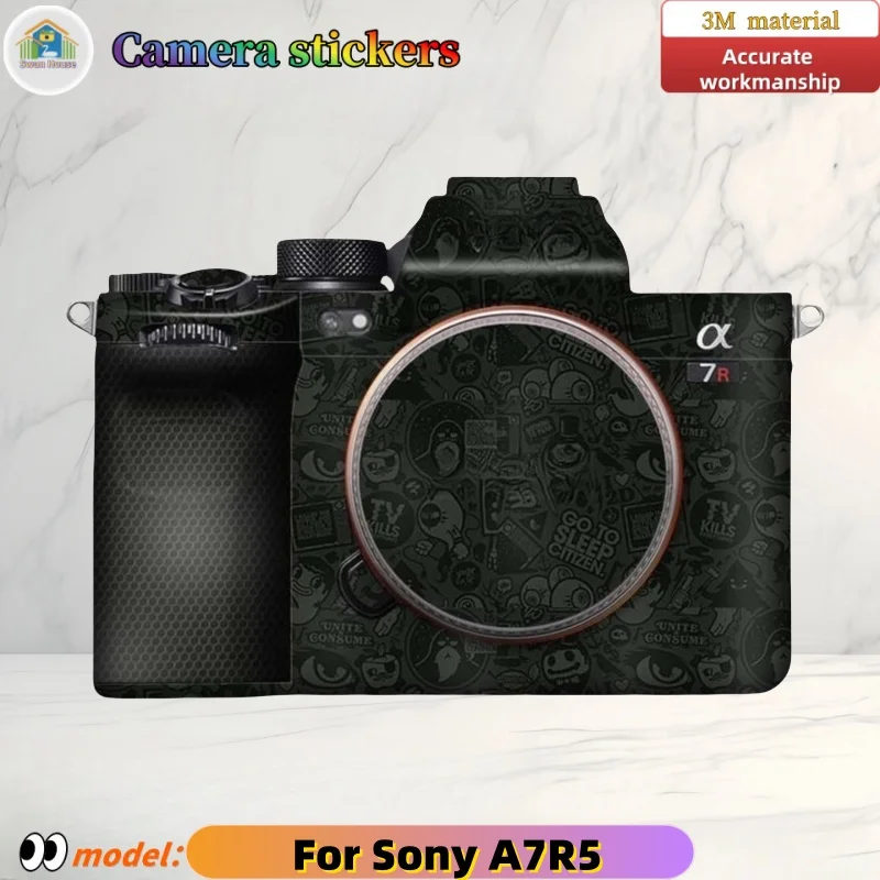 Voor Sony A7R5 camerastickers, doe-het-zelf-huid, slijtvaste beschermfolie voor precisietailoring