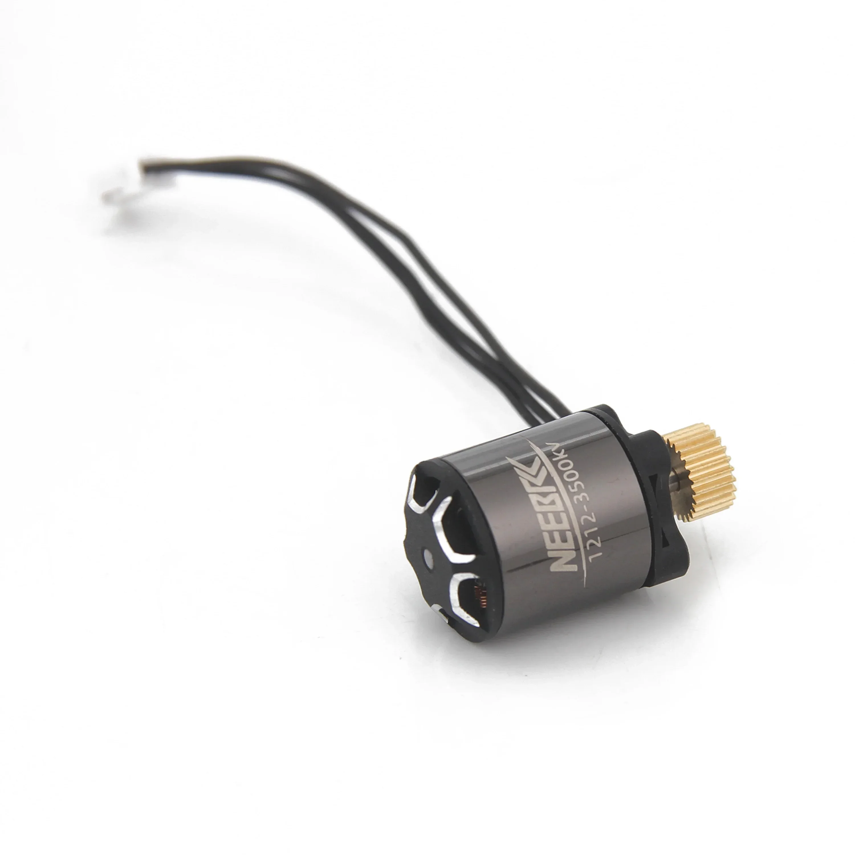 NEEBRC 1212 3500KV Outrunner Brushless Motor with 11T /24T Metal Gear for 1/24 RC Car Crawler Truck SCX24 Trx4m Upgrade Parts