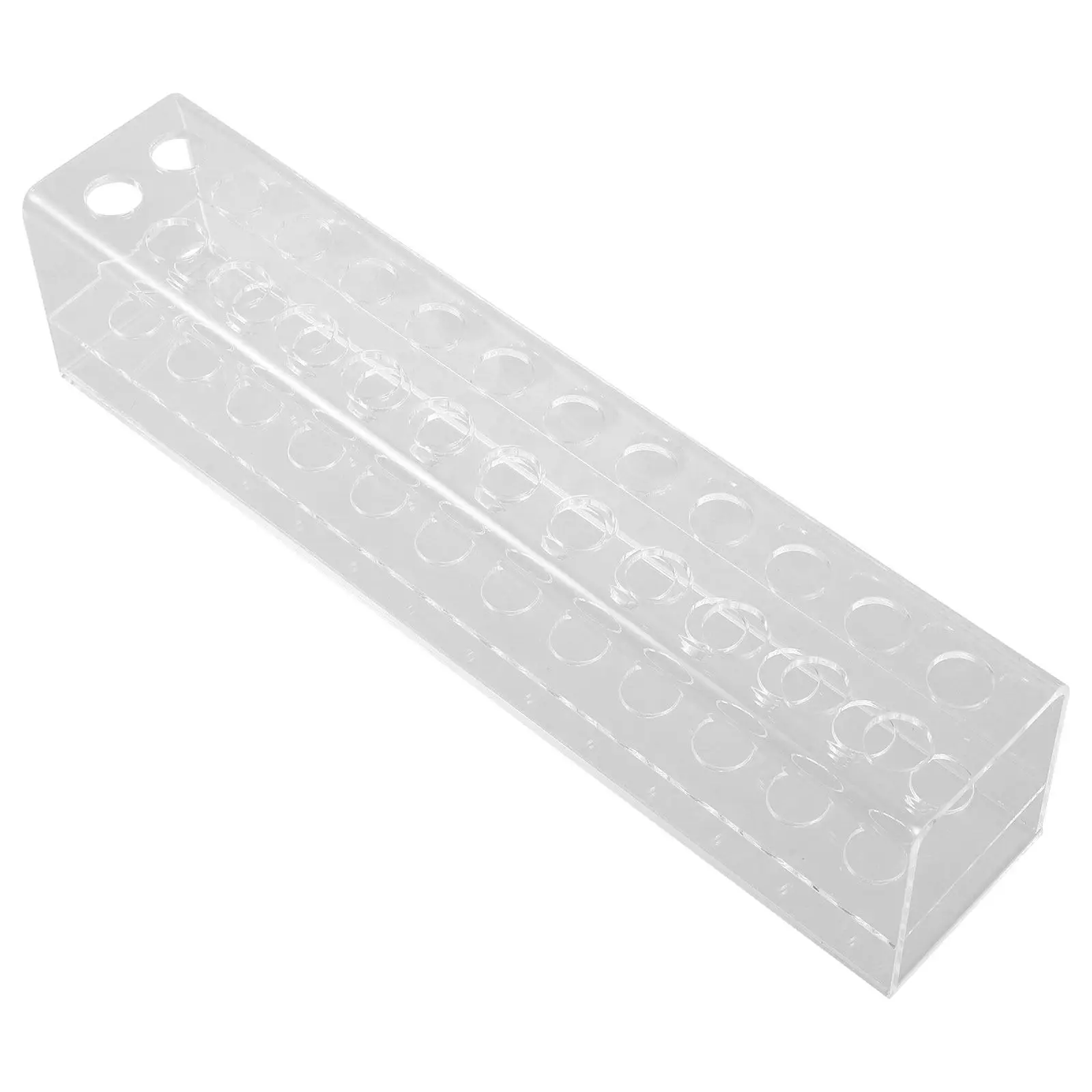 Sturdy Desktop Pen Storage Rack Multi Holes Pencils Holder Large Capacity Table Pen Organizer for Painting Pens Paintbrush