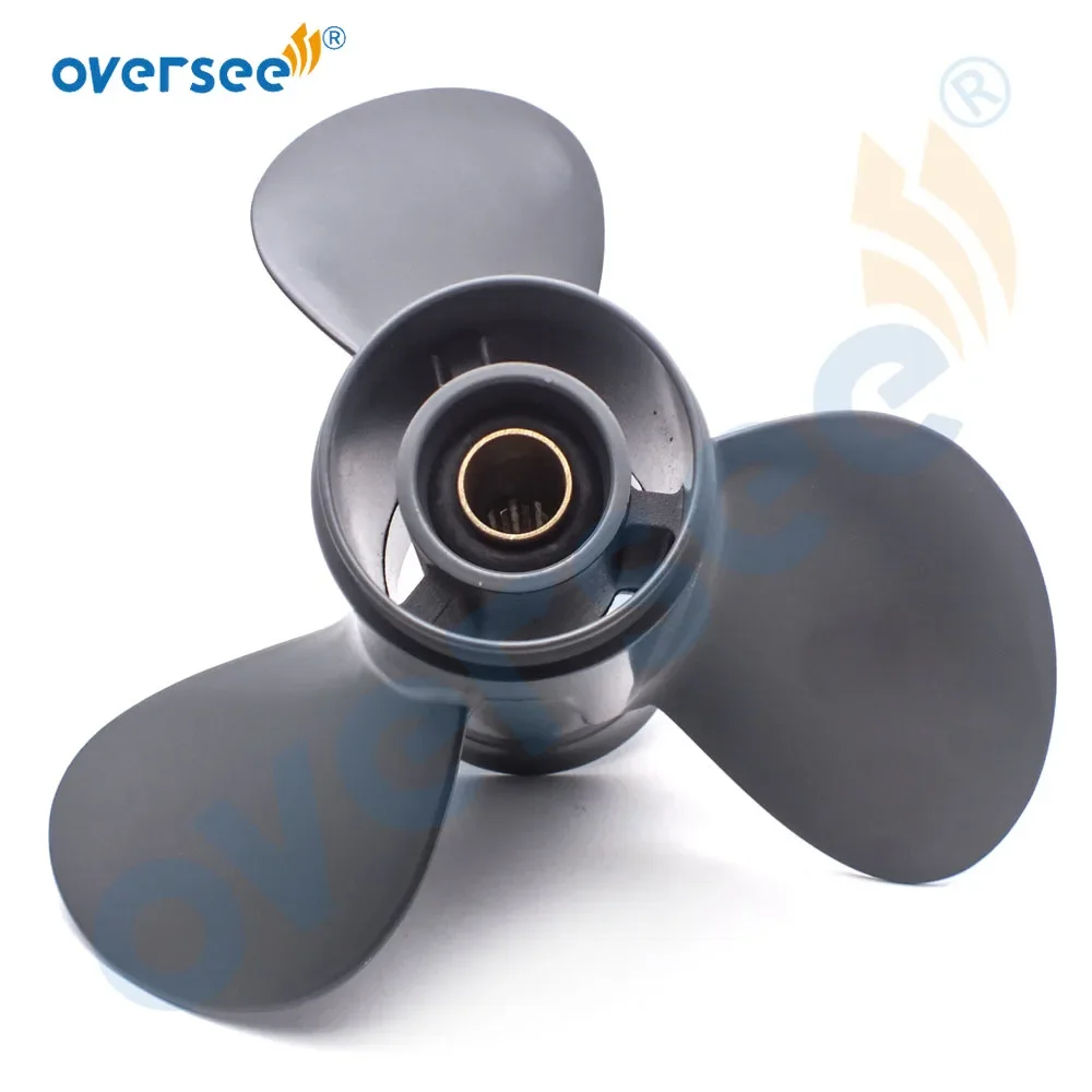 Marine Aluminum Propeller 9 7/8x10 for HONDA 25-30HP Outboard Engine Motor 58130-ZV7-010AH