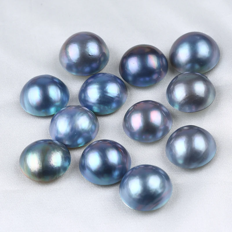 

Wholesale Grey Multi Size Mabe Pearl Loose Beads For Women Jewelry Making