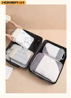 HOMEFISH 3-Piece Travel Compression Packing Cube, Travel Bag Luggage Organizer Travel Essentials Carry-On Luggage 3