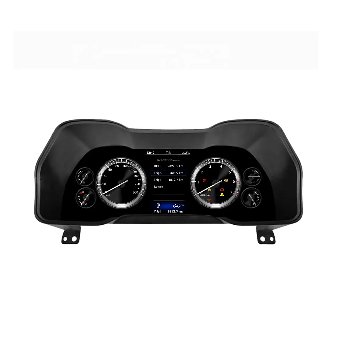 

Новинка для 4Runner 2012-2021, приборная панель, виртуальный приборный кластер, кабина, цифровой ЖК-спидометр, электронный дисплей