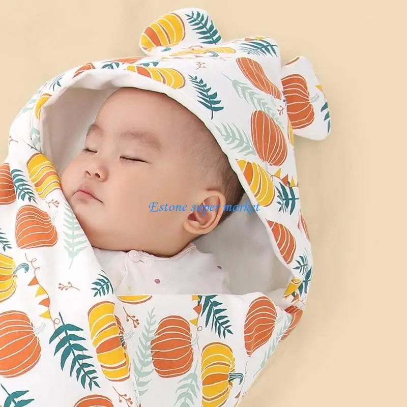 090B طفل كيس النوم الدافئ الوليد قماش للف الرضع المغلف بطانية قطن التقميط عربة أطفال التفاف كيس النوم #4