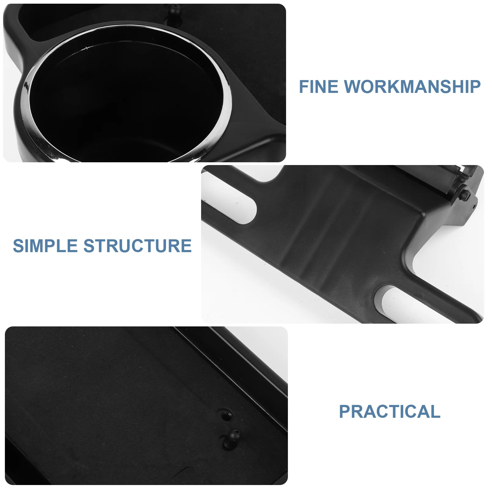 

Black Car Seat Drink Holder Auto Truck Cup Holder Beverage Bottle Storage Box Stand Practical Organizer for Neat Tidy Car