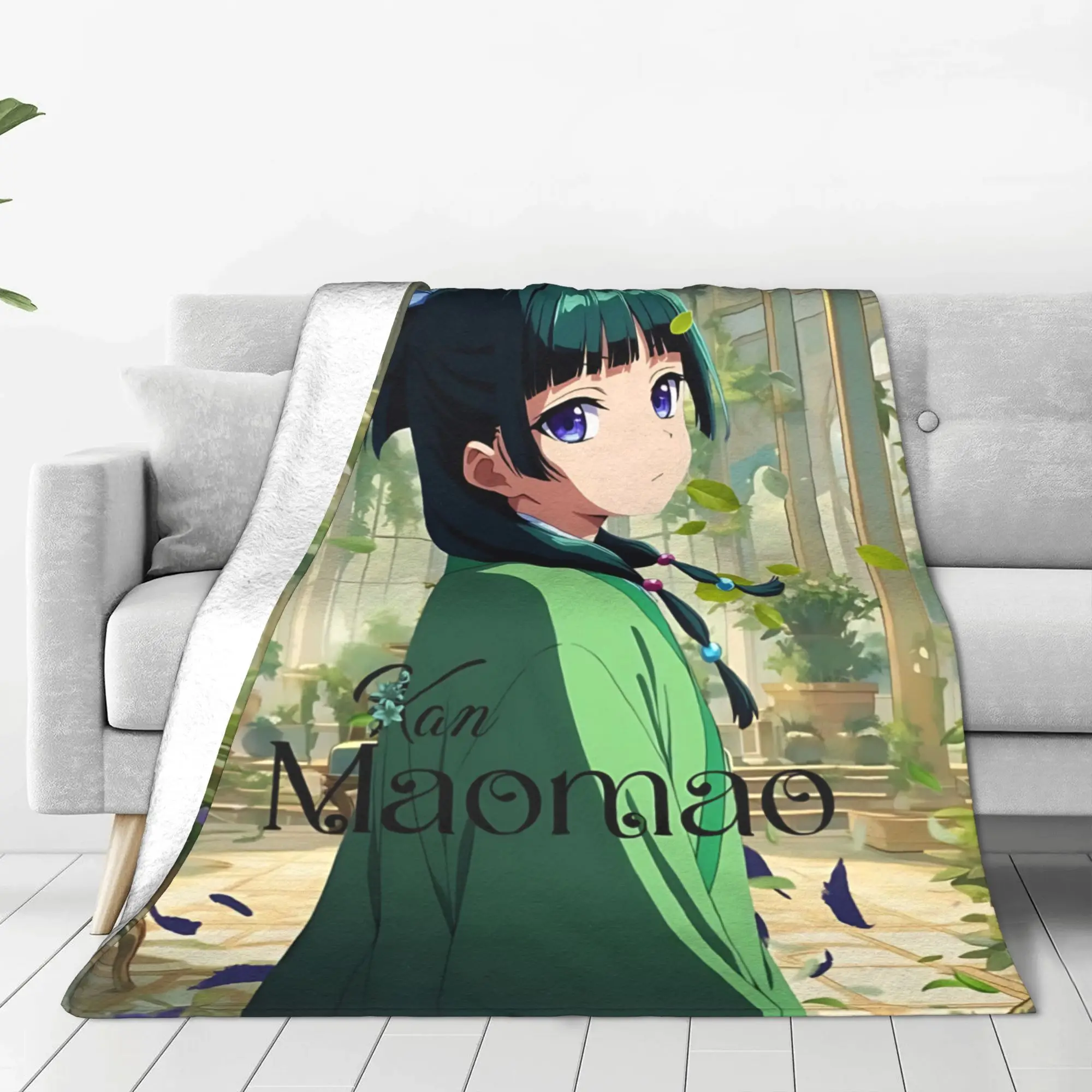 1PC The Apothecary MAOMAO  home room decorations Winter Blankets for Adults Bedding Home Interior Sofa Knee