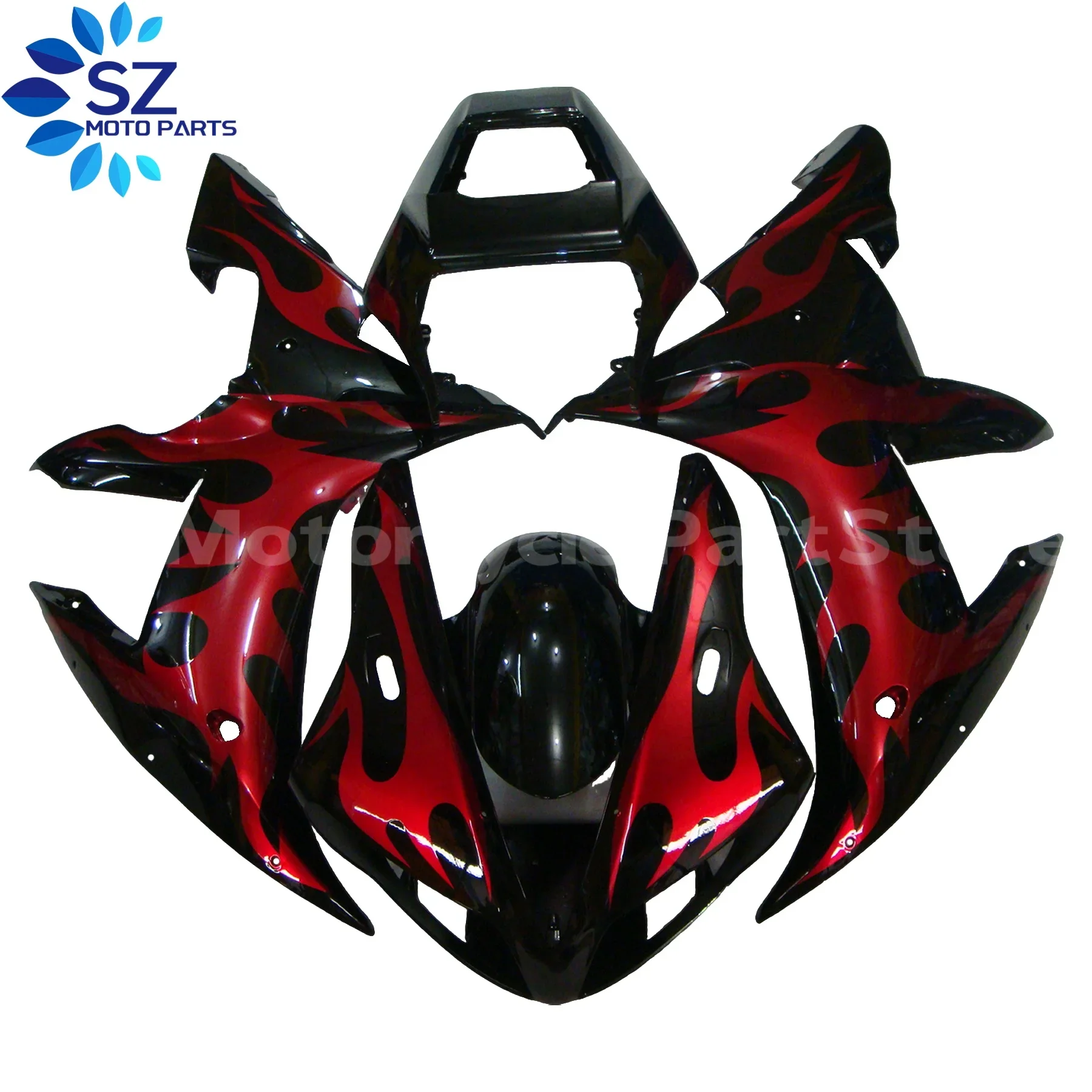 

New ABS Motorcycle Whole Fairings Kit Fit For YAMAHA YZF- R1 2002 2003 02 03 Bodywork Set Shell Custom