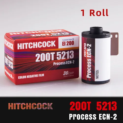 Imagen 2 del producto HITCHCOCK-rollos de película ISO para cámaras, 3/5 (5213 T), Color negativo, 200, 36 hojas, ECN-2, 135, Vision3, 36EXP, 1/135 rollos