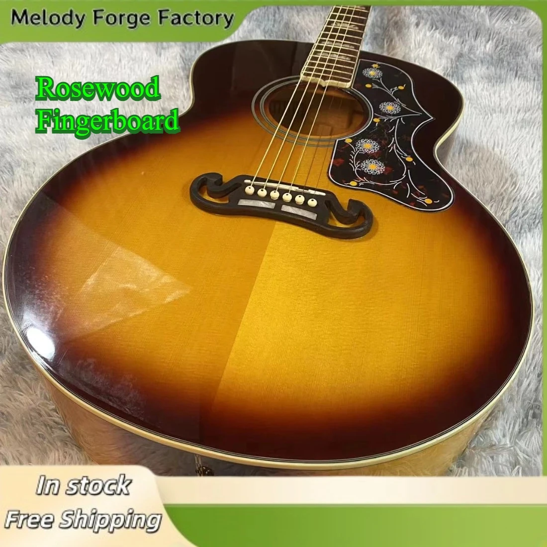 J200 サンセットカラー アコースティックギター スプルー - Dobro Resonator Guitar のレビューと価格