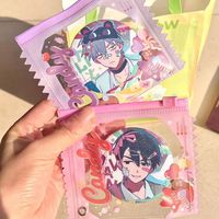 Anime Alien Stage IVAN TILL Badge Student Backpack Button Clothes Collar Badge Pin SPTE Tinplate Brooch Accessories