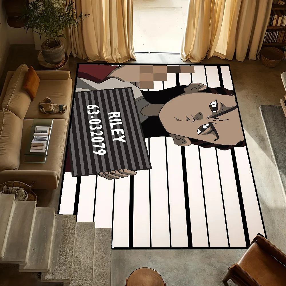 

Мультфильм T-The Boondocks, маленький ковер, прикроватная тумбочка, кухня, ванна, гостиная, дом, спальня, напольный коврик, коврик, украшение