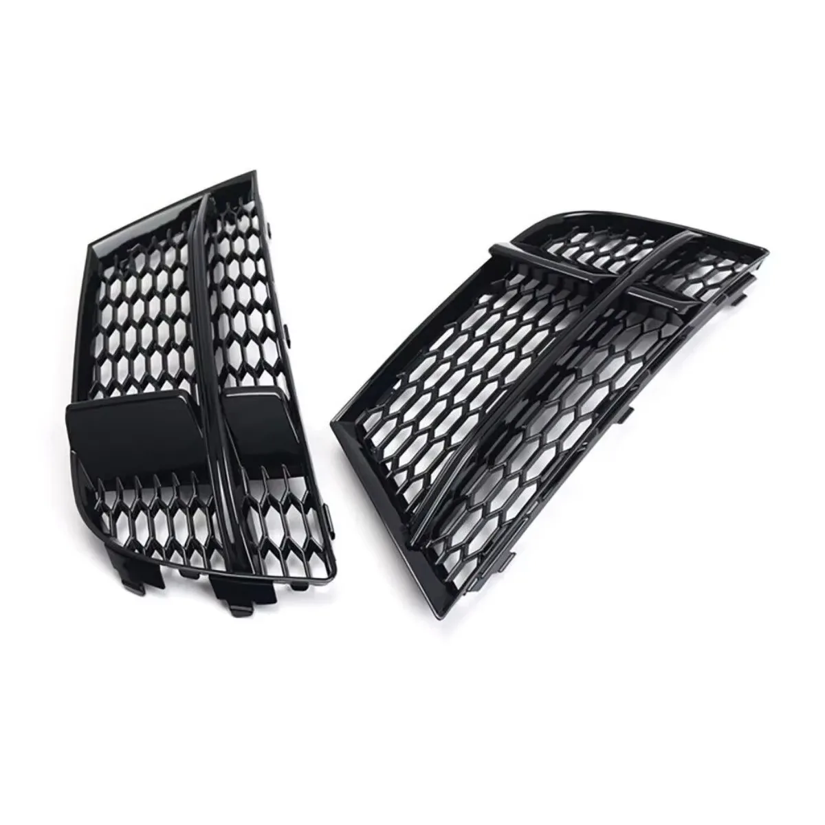 Car Front Bumper Fog Light Lamp Cover Grille Lower Grill 2017-2019 8V3807681AB 8V3807682N For Audi A3 8V S-Line