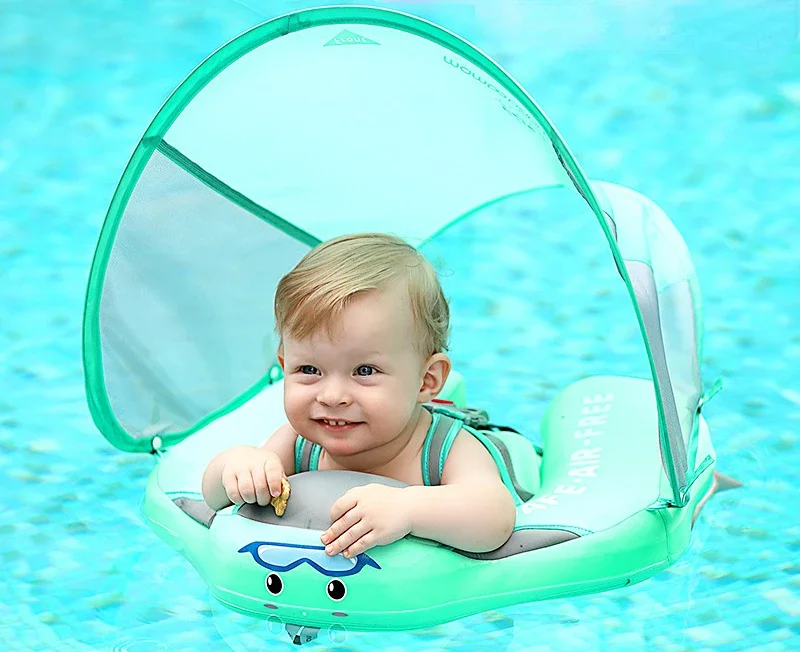 Summer Safety Without Inflatable Children's Swimming Pool Swimming Pool Water-proof Forward-leaning Free Inflatable with Awning