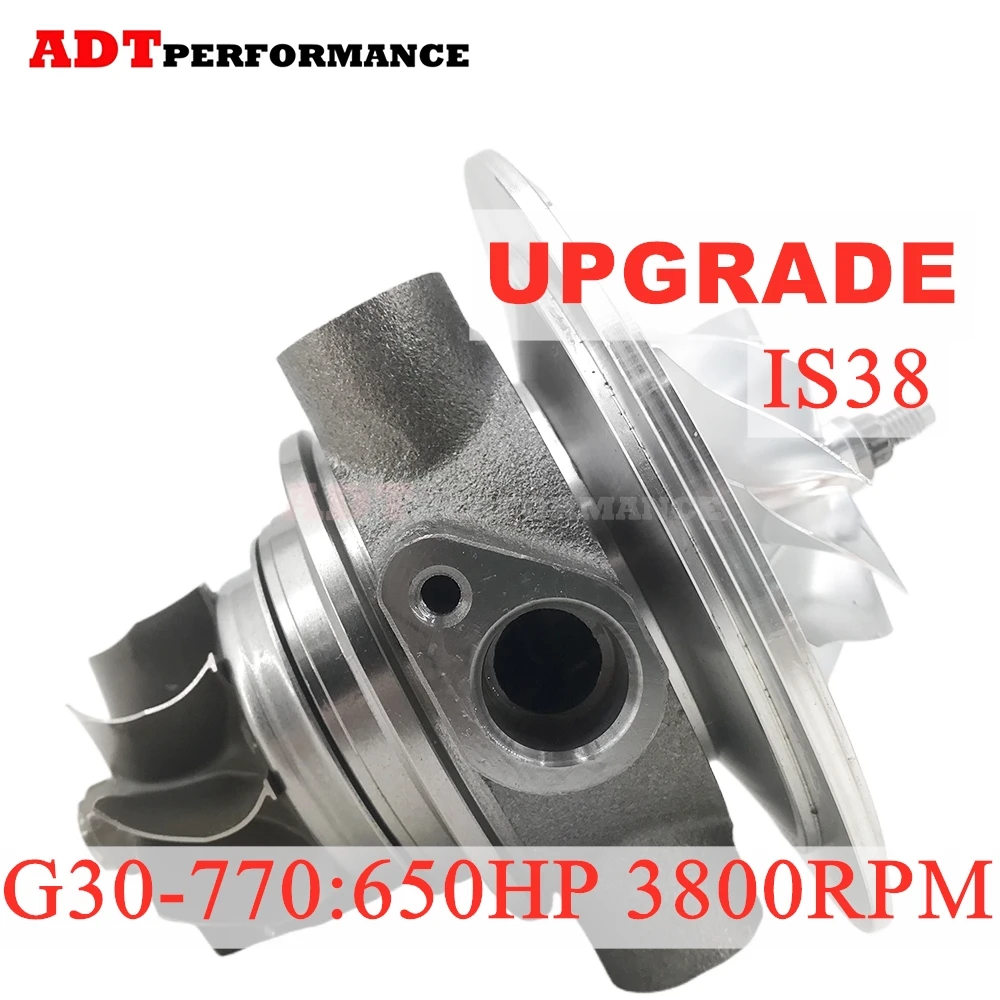 

Upgrade EA888 IS38 06K145702H 06K145722T Turbo CHRA JHJ RHF5 Part G30-770 Turbine Core Cartridge Hybrid for Audi VW Golf Leon