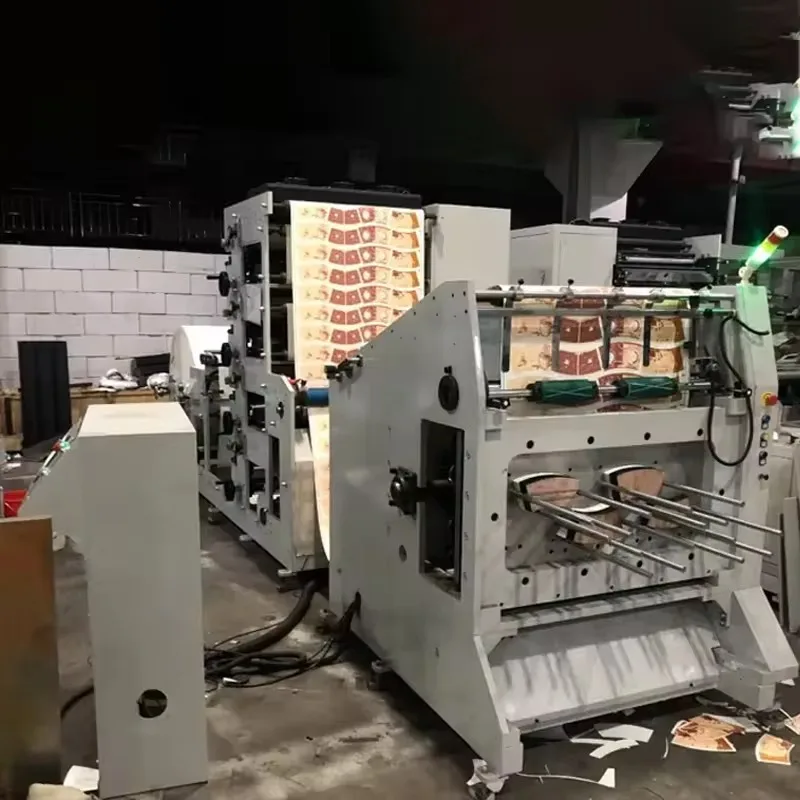 Punching Machines Paper Automatic High-Speed 150-200times/min 8.5kw Paper Cup Die Cutting Punching Machine with PLC Touch Screen