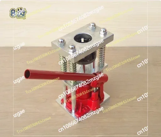 Manual Hydraulic Hose Crimper, High Pressure Rubber Tube Pressing Machine for Agricultural Spray Hose Fitting