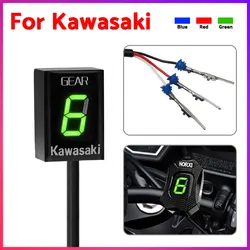 Gear indicator For kawasaki z750 Z750R Z800 Z800e Z1000 ER6N  ER6F Versys 650 Ninja 300 400 Z650 6 Gear Upgrade