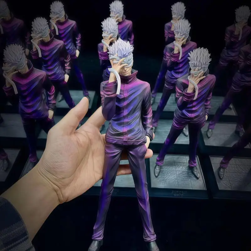 

【In Stock】35cm Satoru Gojo Gk Action Figure New Arrival Anime Statue Pc Case Decor Desktop Ornament Gift For Jujutsu Kaisen Fans