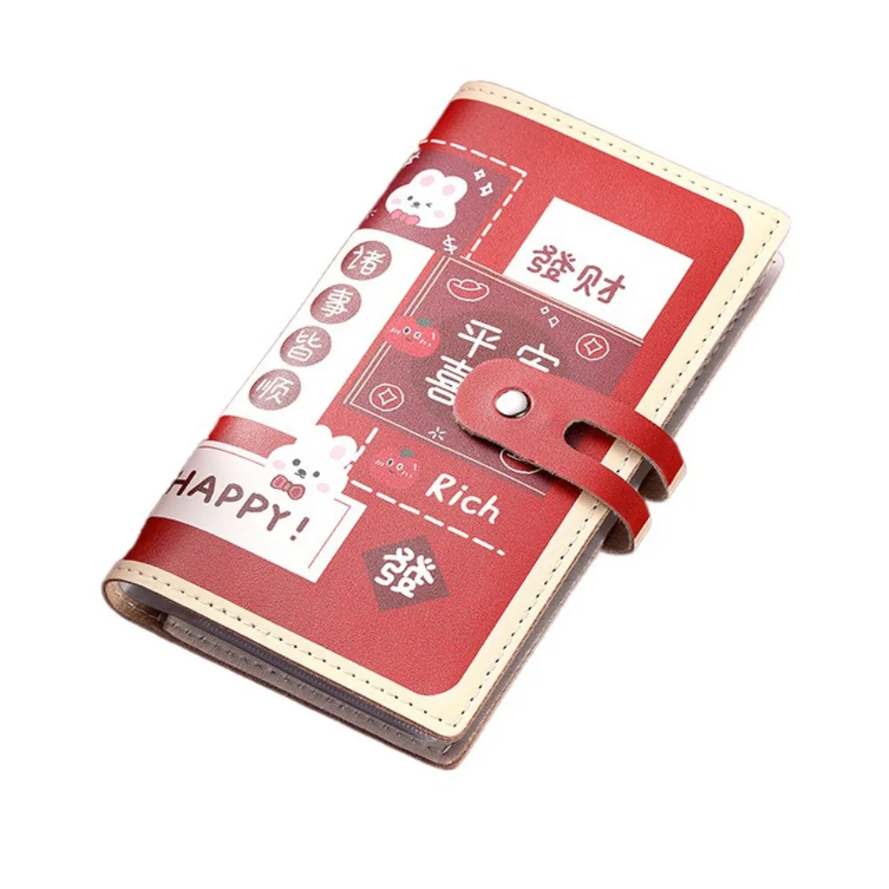 

Изображения из искусственной кожи, портативный устойчивый к разрыву бюджетный планировщик, книга, водонепроницаемый альбом для денег, держатель для карт, денежная карта