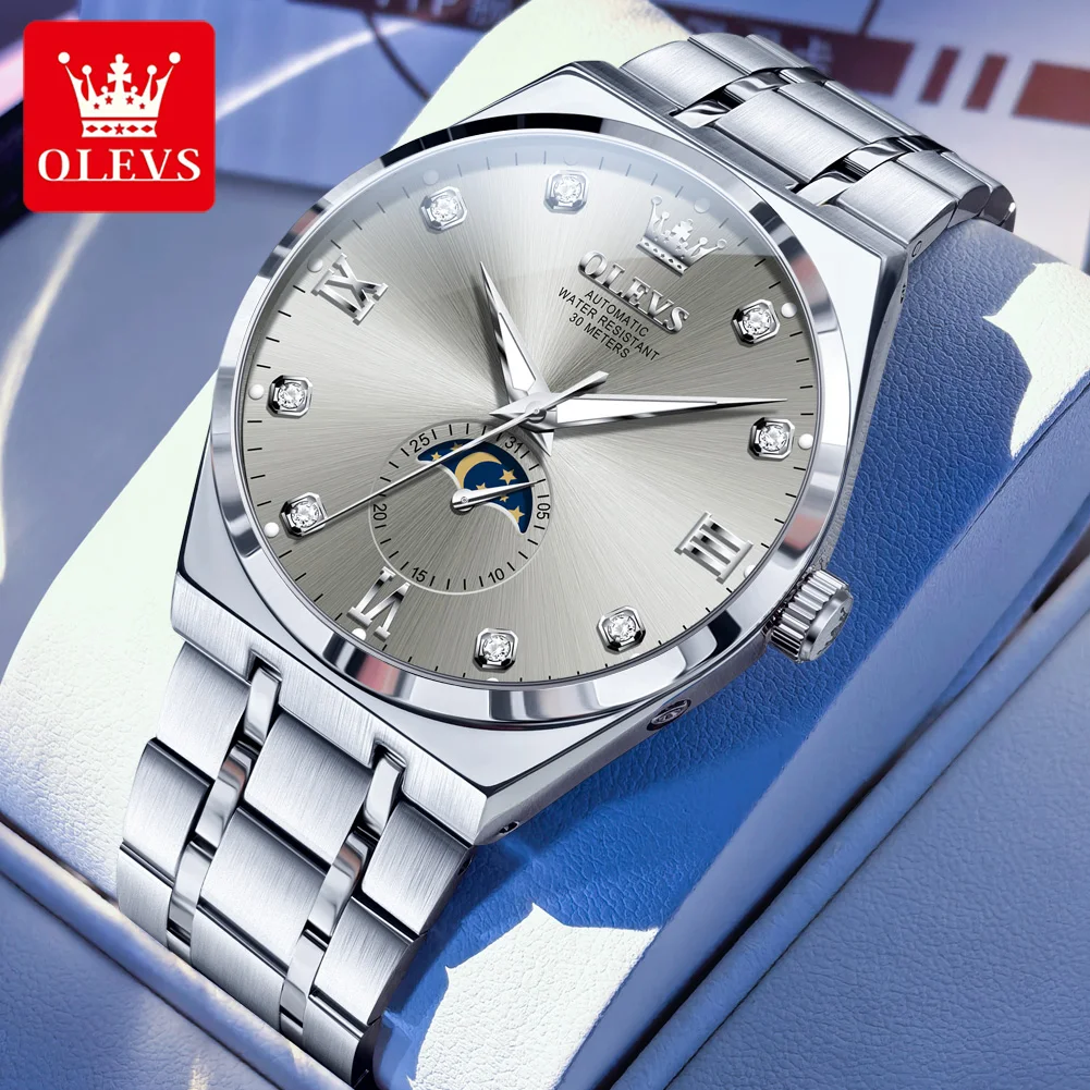 Olevs 7069 Men Watc…