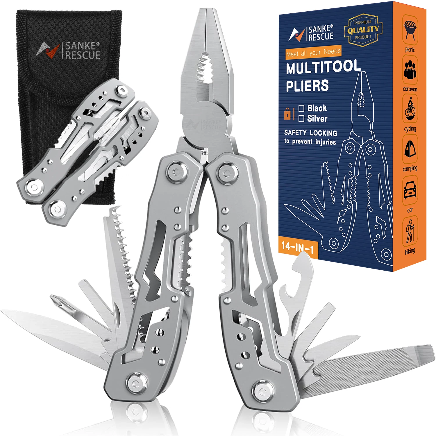 Folding EDC Multi-Tool Knife Set 1