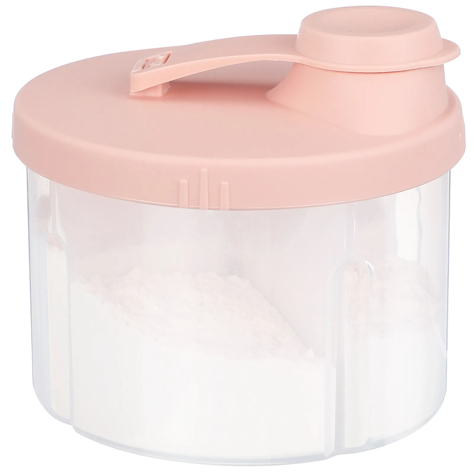 

2Pcs Portable Milk Powder Box Milk Powder Storage Box Reusable Leak-Proof Rotating Compartment Formula Dispenser for Travel