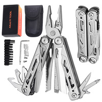 Multifunctional Stainless Steel Folding Pliers - Portable Camping Tactical Tool for Outdoor, Survival,  Multi-Purpose Tool