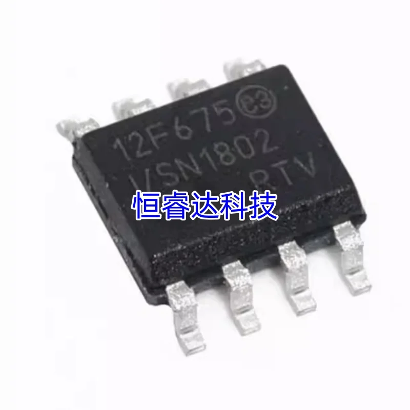 

10 шт./партия, микроконтроллеры 12F675 PIC12F675-I/SN 12F675-I/SN SOP-8 8 8-Bit CMOS