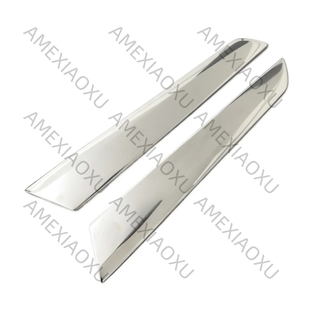 AMEXIAOXU  Car Interior Door Decoration Panel Cover Trim Silver For Mercedes Benz C Class W204 2008-2013
