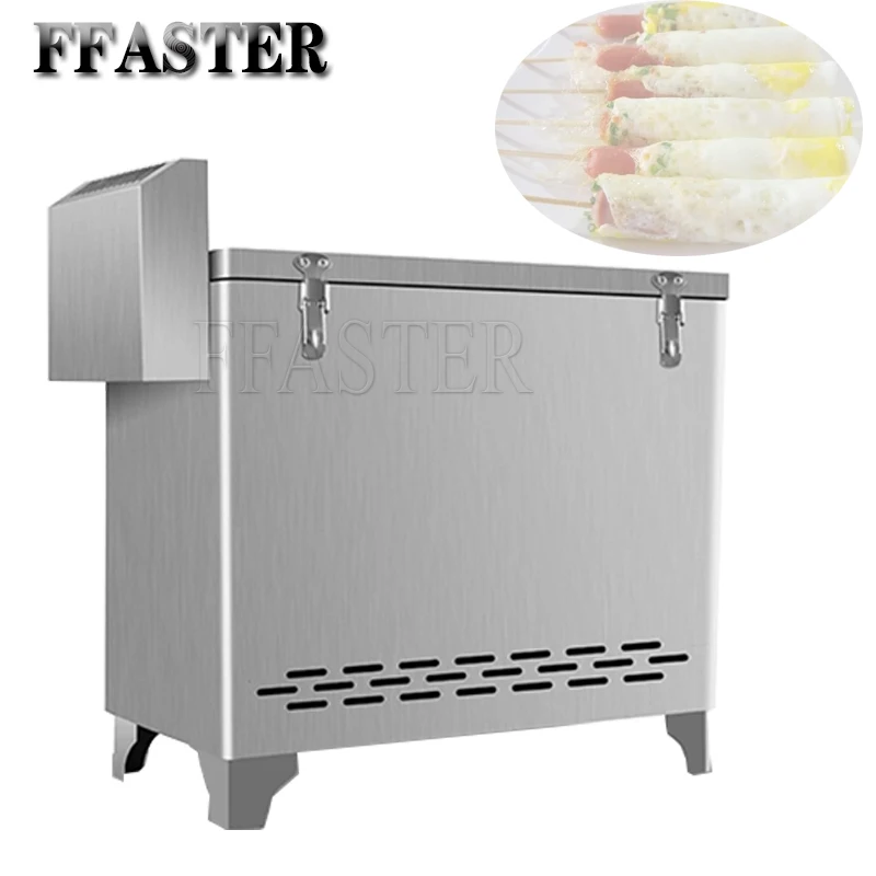 Gas Commercial Egg Sausage Machine Roadside Stall Egg Roll Automatic Ten-Hole Internet Celebrity Fast Handmade