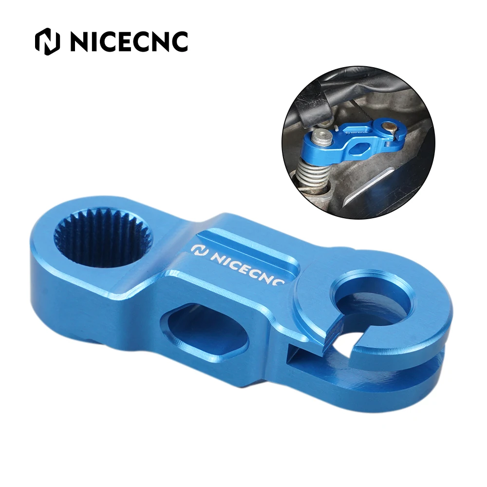 NICECNC ATV Pull Clutch Cable Arm Holder Bracket for YAMAHA YFZ450R YFZ 450R 450 R 2009-2023 2021 2017 2019 Aluminum - view 2